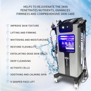 Hydro dermabrasion Multi-Function Hydra Beauty Machine for Facial Care - Deep Cleansing, Skin Tightening, & Whitening Effects