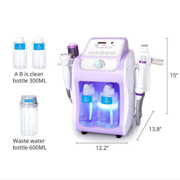 6 in 1 Hydrodermabrasion Facial Machine Hydro Blackhead Removal Facial Clean Machine