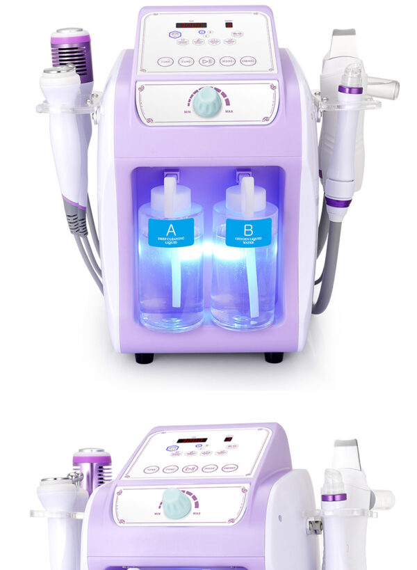 6 in 1 Hydrodermabrasion Facial Machine Hydro Blackhead Removal Facial Clean Machine - Image 3